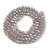 Electroplate Glass Beads Strands EGLA-A044-J4mm-B10-3