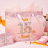 Sixteenth Birthday Paper Tote Bags with Handles CARB-SP0001-02-3
