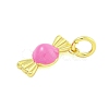 Rack Plating Brass Enamel Pendants KK-U021-04E-G-2