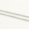 Tarnish Resistant Stainless Steel Cable Chains CHS-Q001-12-1