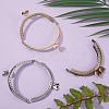 3Pcs 3 Colors Iron Purse Frames Handles IFIN-SZ0001-15-4
