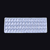 Transparent Glass Cabochons GGLA-R022-20x30-B-3