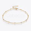 304 Stainless Steel Anklets AJEW-H013-04-2