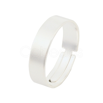 Blank 316 Surgical Stainless Steel Finger Ring Band STAS-C125-04S-1