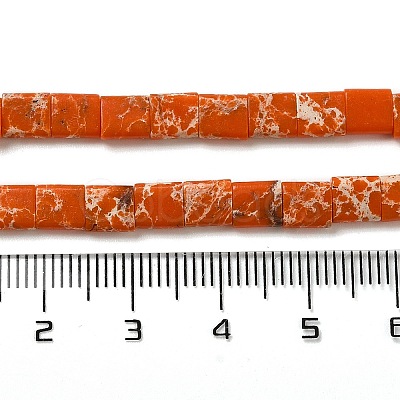 Synthetic Imperial Jasper Beads Strands G-F762-A09-01-1