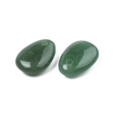 Natural Green Aventurine Pendants G-N0325-15C-1