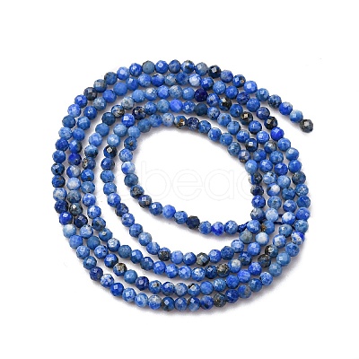 Natural Lapis Lazuli Beads Strands G-RM250104-D8-1