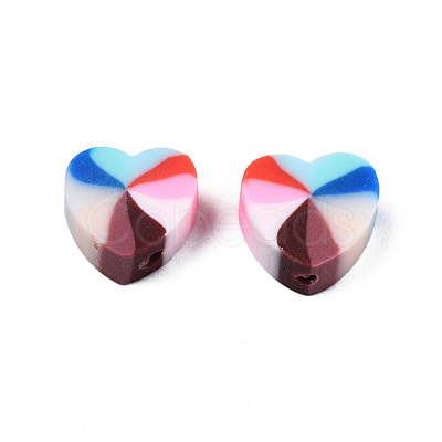 Handmade Polymer Clay Beads CLAY-N011-58-02-1