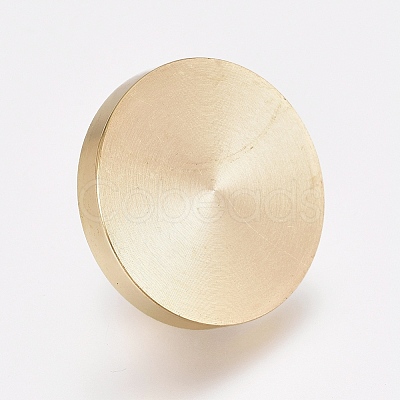Brass Blank Stamp Head DIY-WH0148-09C-1