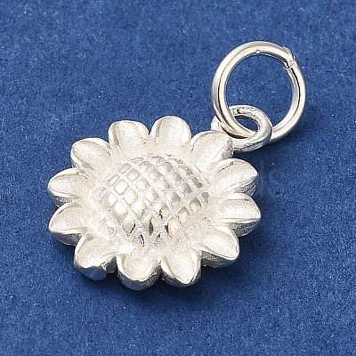 925 Sterling Silver Sunflower Charms LS-STER-K180-03S-1