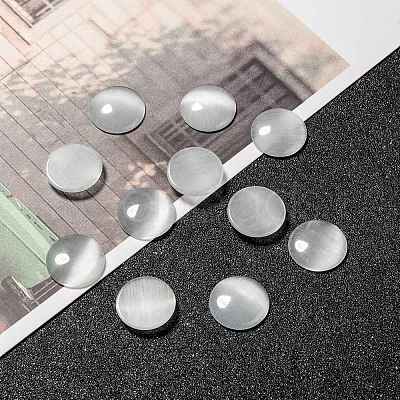 Cat Eye Glass Cabochons CE072-18-1-1