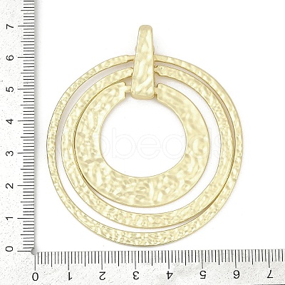 Rack Plating Alloy Pendants PALLOY-D369-03MLG-1