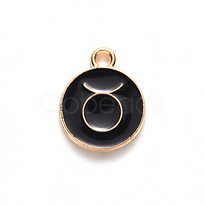 Alloy Enamel Pendants LS-ENAM-S124-01A-08C-1