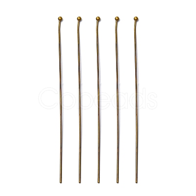 Brass Ball Head Pins LS-RP0.7x70mm-AB-1