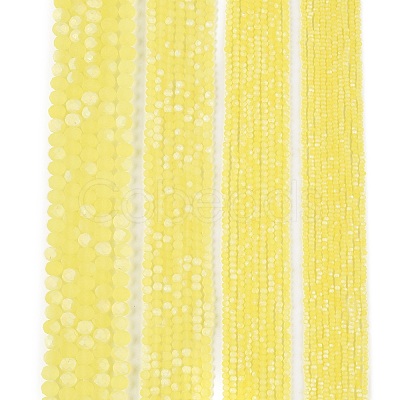 Transparent Glass Beads Strands LS-EGLA-A044-T4mm-MB29-1