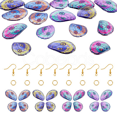 DIY Dangle Earrings Kits DIY-TA0013-55-1