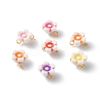 Acrylic Beads Link Connectors PALLOY-JF00823-1