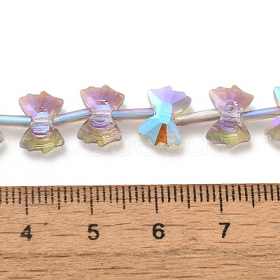 Electroplate Glass Beads EGLA-F163-01-FR02-1