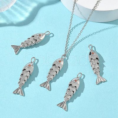 SHEGRACE Brass Micro Pave Cubic Zirconia Pendants XGRQ4G858-691P-1