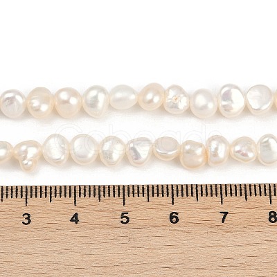 Natural Cultured Freshwater Pearl Beads Strands PEAR-P064-19G-07A-1