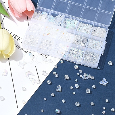 Electroplate Glass Beads Strands EGLA-FS0001-41-1