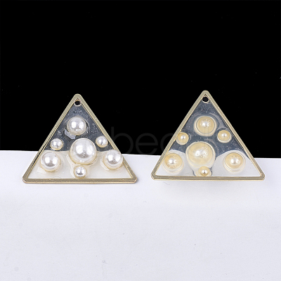 Epoxy Resin Pendants KK-T045-02-1