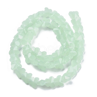 Imitation Jade Glass Beads Strands EGLA-L045-I-A03-1