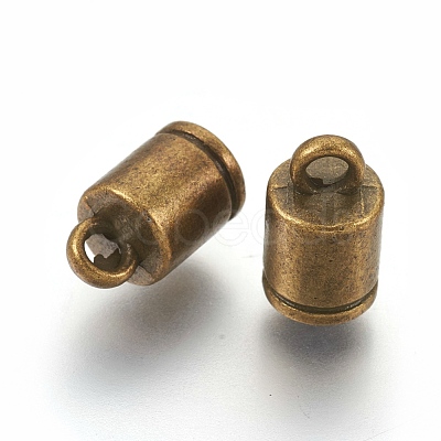 Tibetan Style Alloy Terminators X-TIBEP-30076-AB-FF-1