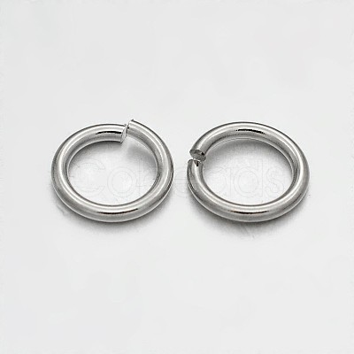 Brass Open Jump Rings KK-E647-17P-3mm-1