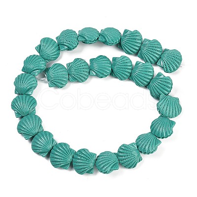 Synthetic Coral Dyed Carved Beads Strands CORA-K009-05B-03-1