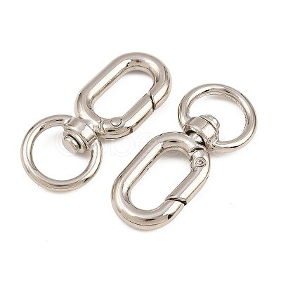 Zinc Alloy Swivel Clasps AL-CBAC079-15P-1