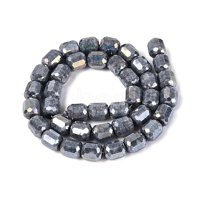 Anti-Tarnish Electroplate Glass Beads Strands EGLA-N027-03A-18-1