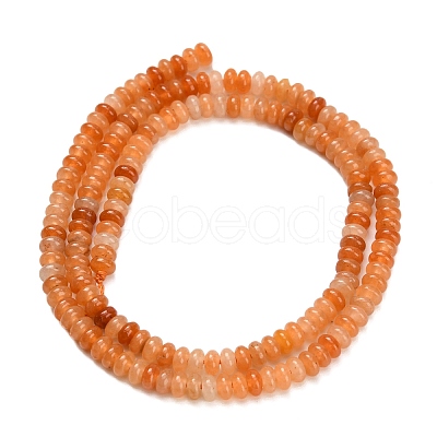 Natural Red Aventurine Beads Strands G-Z110-B22-2x4mm-1