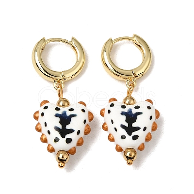 Brass Hoop Dangle Earrings KK-CBA8324-26G-02-1