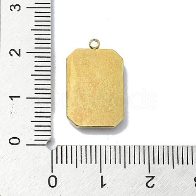 Ion Plating(IP) 304 Stainless Steel Pendants STAS-B058-18G-01-1