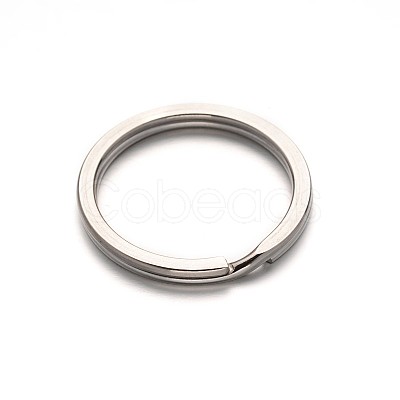 Tarnish Resistant 304 Stainless Steel Split Key Rings STAS-M216-04-1