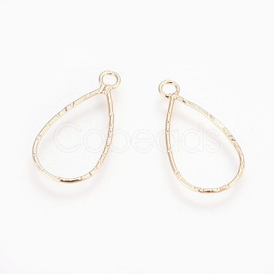 Brass Pendants KK-F784-23G-NF-1