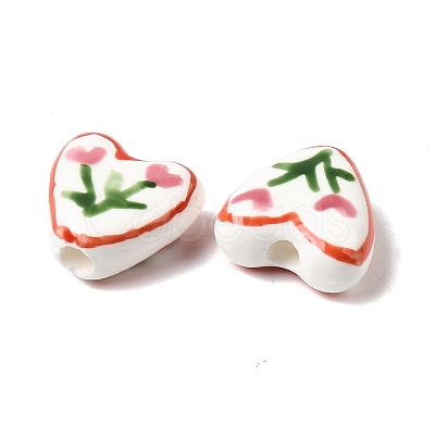 Handmade Porcelain Beads PORC-B007-02B-1
