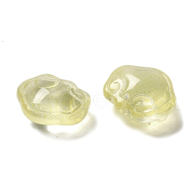 Transparent Glass Pendants GLAA-D025-08B-1