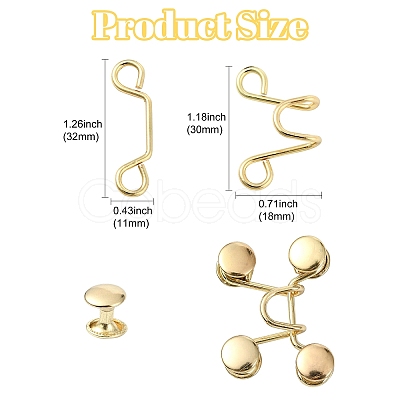 Adjustable Waistband Buckles(8 sets ST-CJ0035-01-1