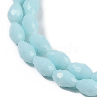 Opaque Solid Color Beads Strands EGLA-N013-P4mm-D11-1