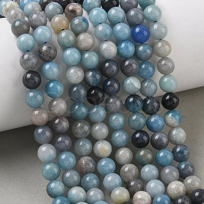 Natural Trolleite Beads Strands GG-CBAA5EC-A01-6mm-1