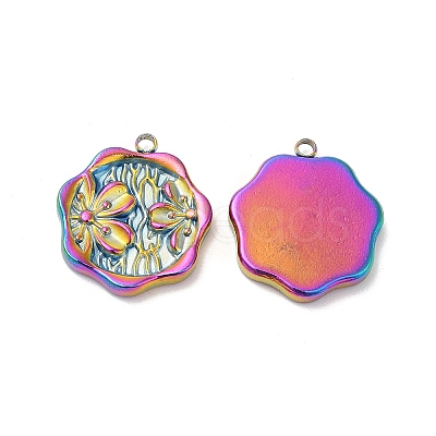 304 Stainless Steel Pendants STAS-H214-22RC-1