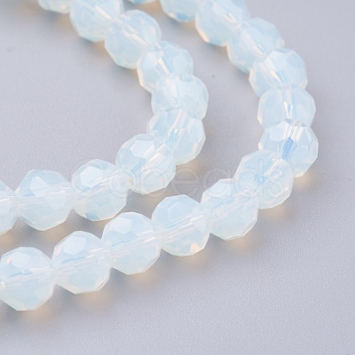 Opalite Beads Strands X-EGLA-J042-6mm-31-1