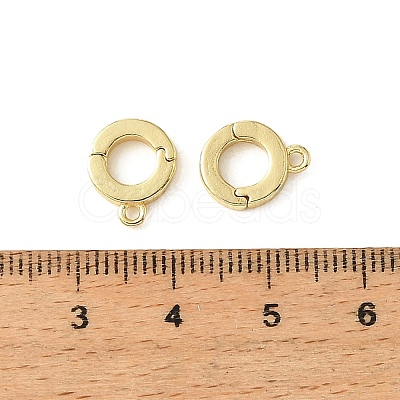 Brass Ring Clasps KK-CBA9CBD-09G-1