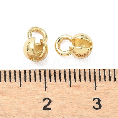 Brass Bead Tips KK-C156-02B-G-1
