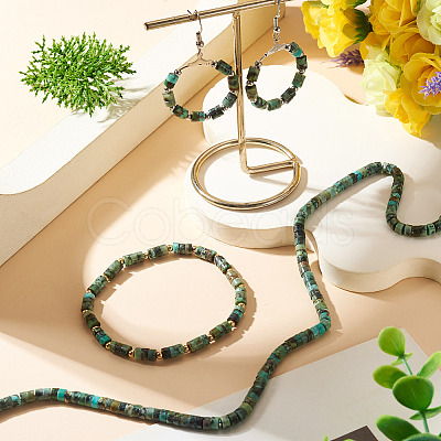 2 Strands Natural African Turquoise(Jasper) Beads Strands G-TA0003-41-1