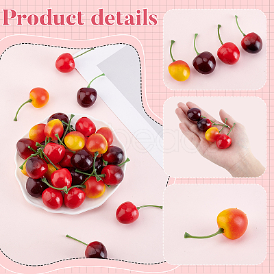40Pcs 4 Styles Foam/Plastic Display Decorations DJEW-GA0001-64-1