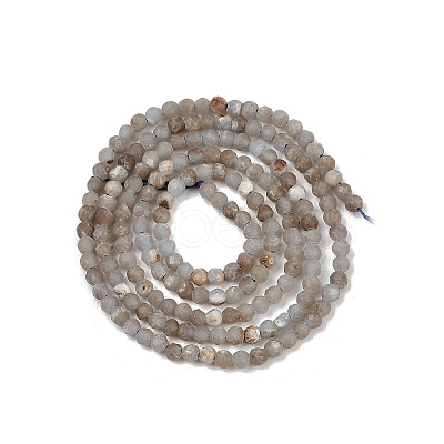 Natural Angelite Beads Strands LS-G-RM2025-A48-A-1