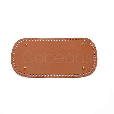 PU Leather with Iron Oval Bottom LS-FIND-WH0091-16A-02-1